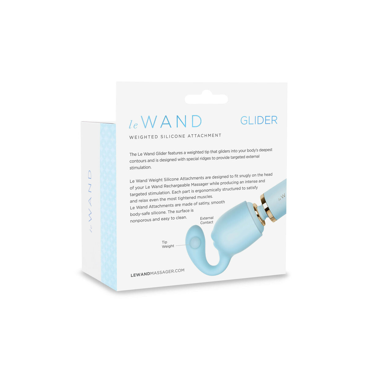 FiFi Klitorisvibrator Le Wand Glider Original Blau
